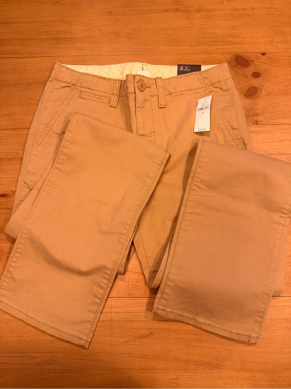 GAP Kids Tan Chino Pants